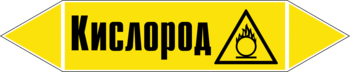 Маркировка трубопровода "кислород" (пленка, 252х52 мм) - Маркировка трубопроводов - Маркировки трубопроводов "ГАЗ" - Магазин охраны труда ИЗО Стиль